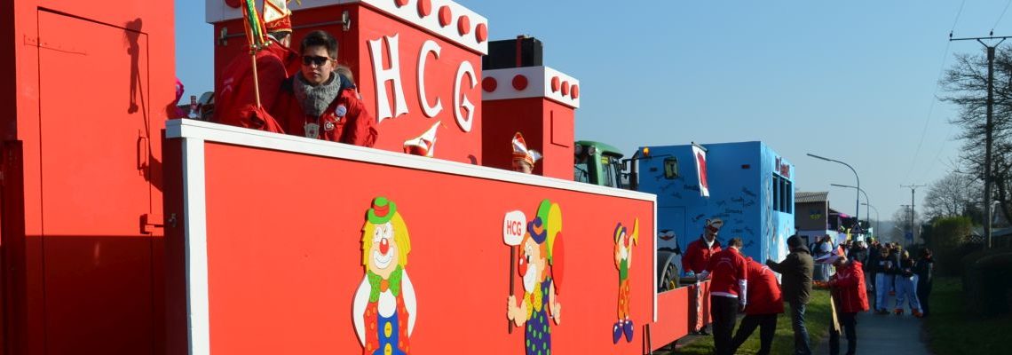 HCG Hasselt Karneval 2015 in Hasselt - Bedburg Hau - Kleve Karnevalswagen