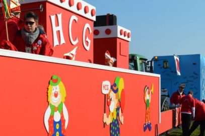 HCG Hasselt Karneval 2015 in Hasselt - Bedburg Hau - Kleve Karnevalswagen