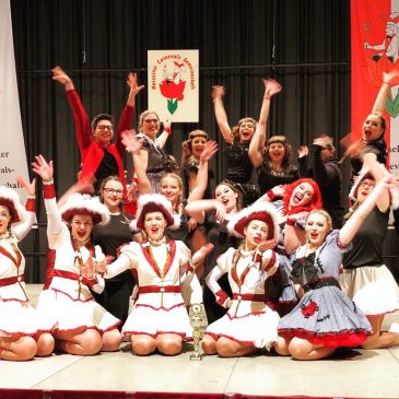 Die HCG feiert den 2.Platz der HCG-Sternchen